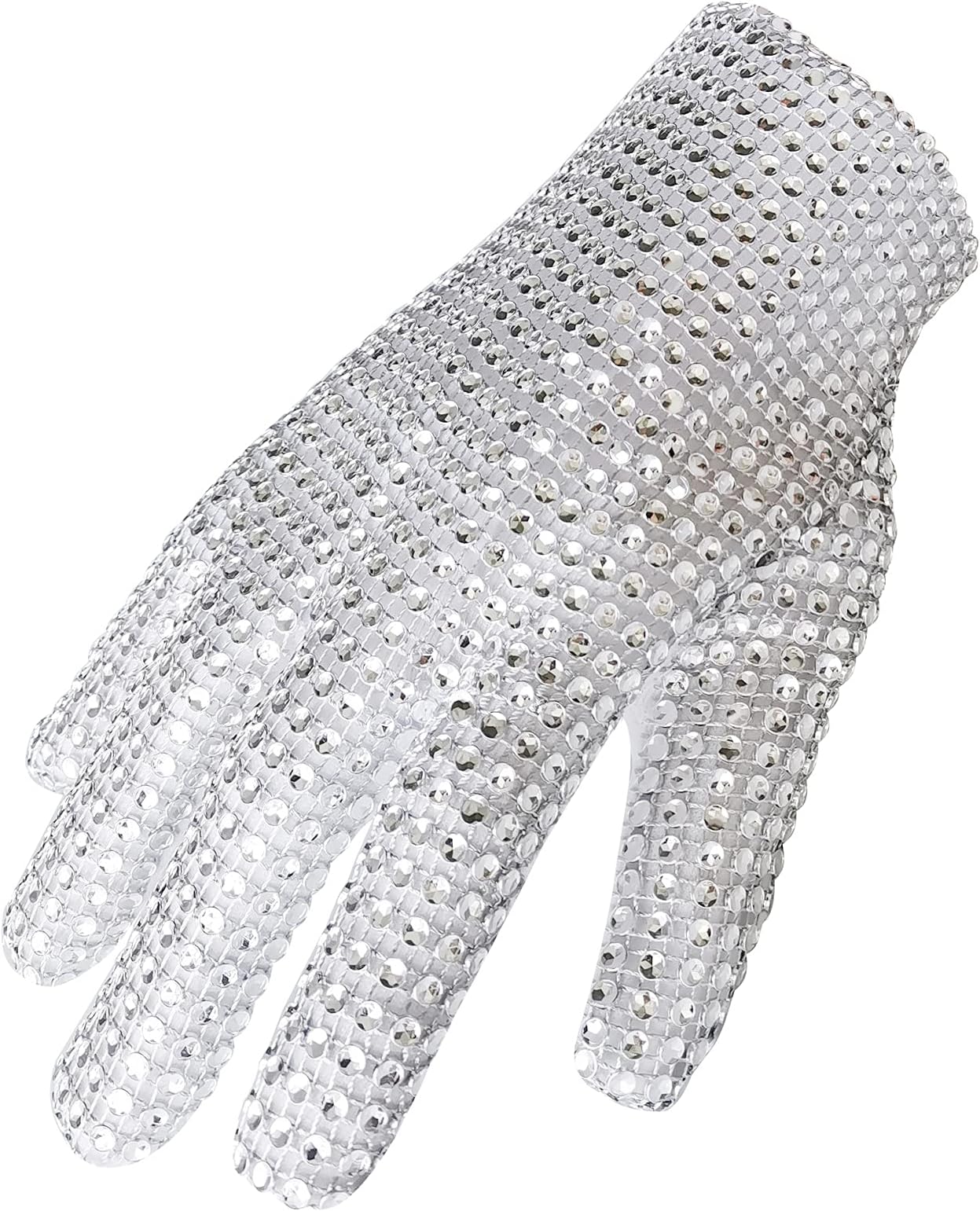 Michael Diamond Glove for Kids Fans Billie Jean Rhinestone Glove Punk Rock MJ Gloves Christmas Gift