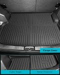 Car Floor Mats for Ford Escape 2009-2012, for Mazda Tribute/Mercury Mariner 2009-2011, Accessories for Escape/Tribute/Mariner, All Weather Rubber Mats Custom Fit Trunk Cargo Liner, Not for Power Seats