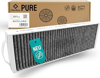 FilterBase® 1 Filter für Bora Pure PUAKF - Aktivkohlefilter kompatibel mit Pure, X Pure Kochfeld im Umluftbetrieb