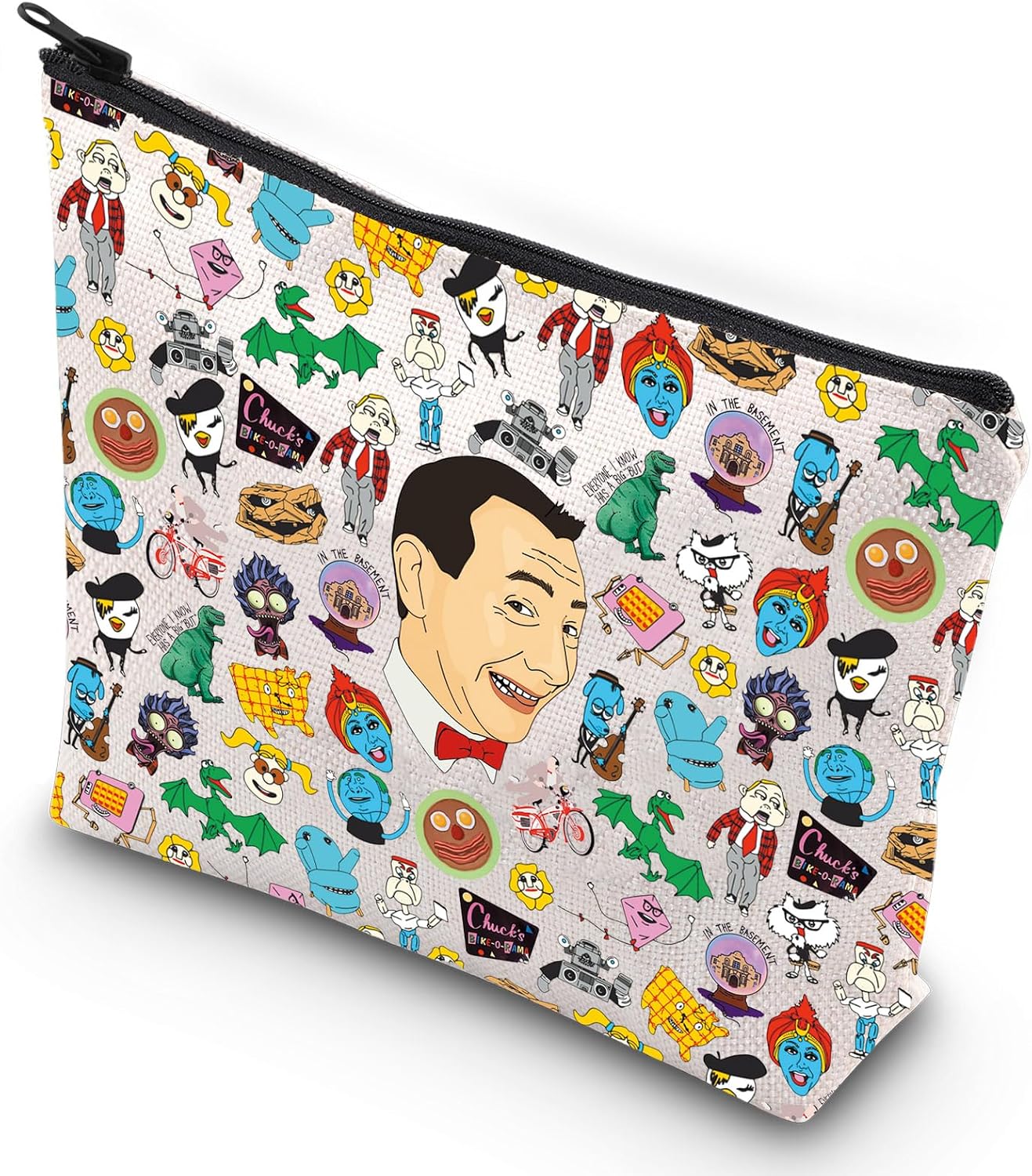 G2TUP 80s Herman Tote Bag Herman & Francis‌ Fans Gift Chuck's Bike-O-Rama Shoulder Bag Herman Bike Merch