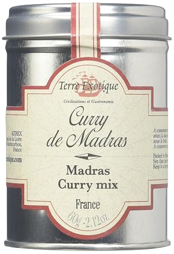 Miniatura 1 de Terre Exotique Madras Curry Tamil Nadu India- Fabulosa mezcla de especias en estaño de presentación