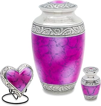Grecian Pink Urn Set