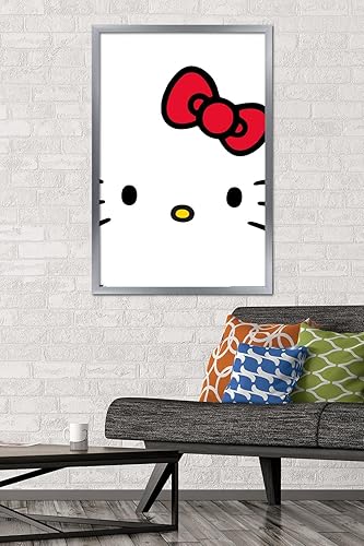 Vista 2 de Trends International Hello Kitty and Friends: 21 Over The Top - Póster de pared de Hello Kitty, 34 pulgadas de largo x 22.4 pulgadas, versión