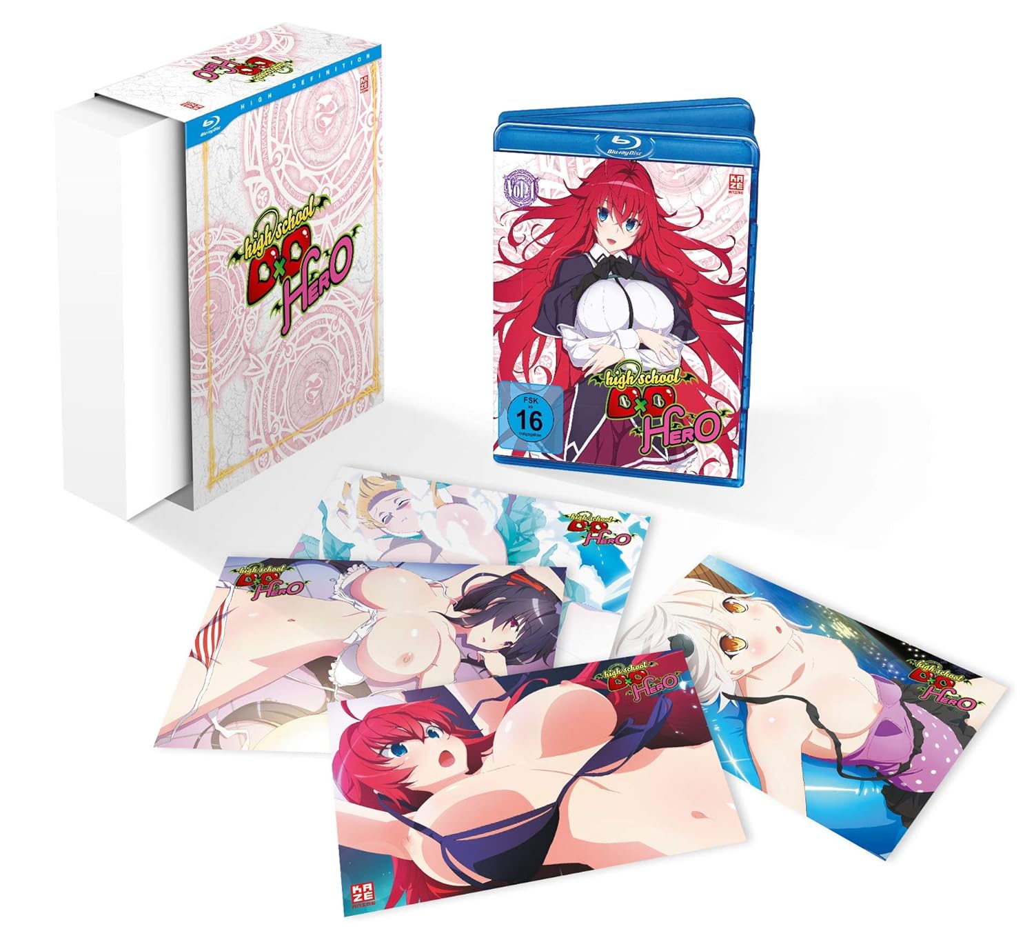 Highschool DxD Hero - 4. Staffel - Blu-ray 1 mit Sammelschuber (Limited Edition)