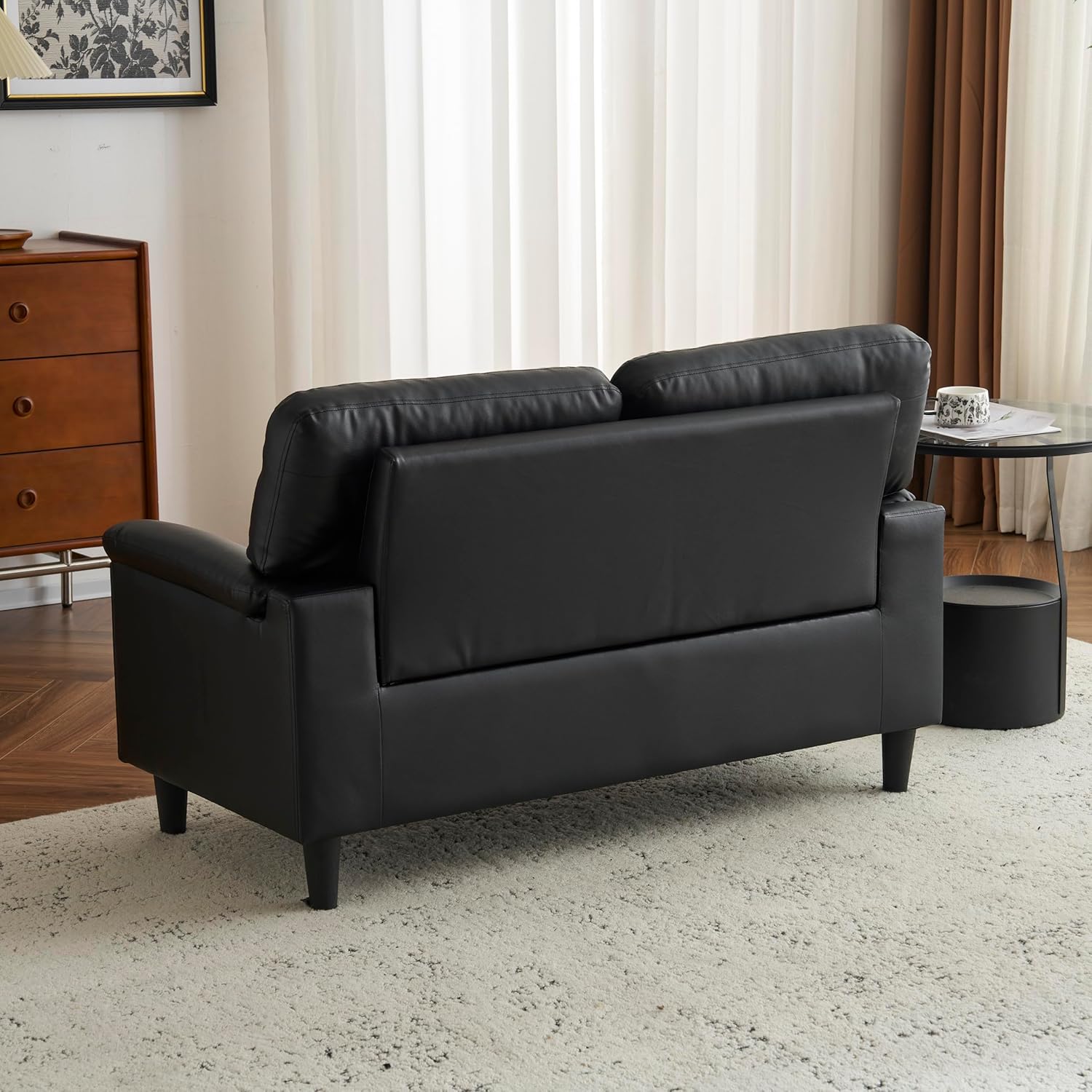 オーエスジェイ(OSJ) ふたりがけソファー ソファー 2人掛け 合皮 幅126