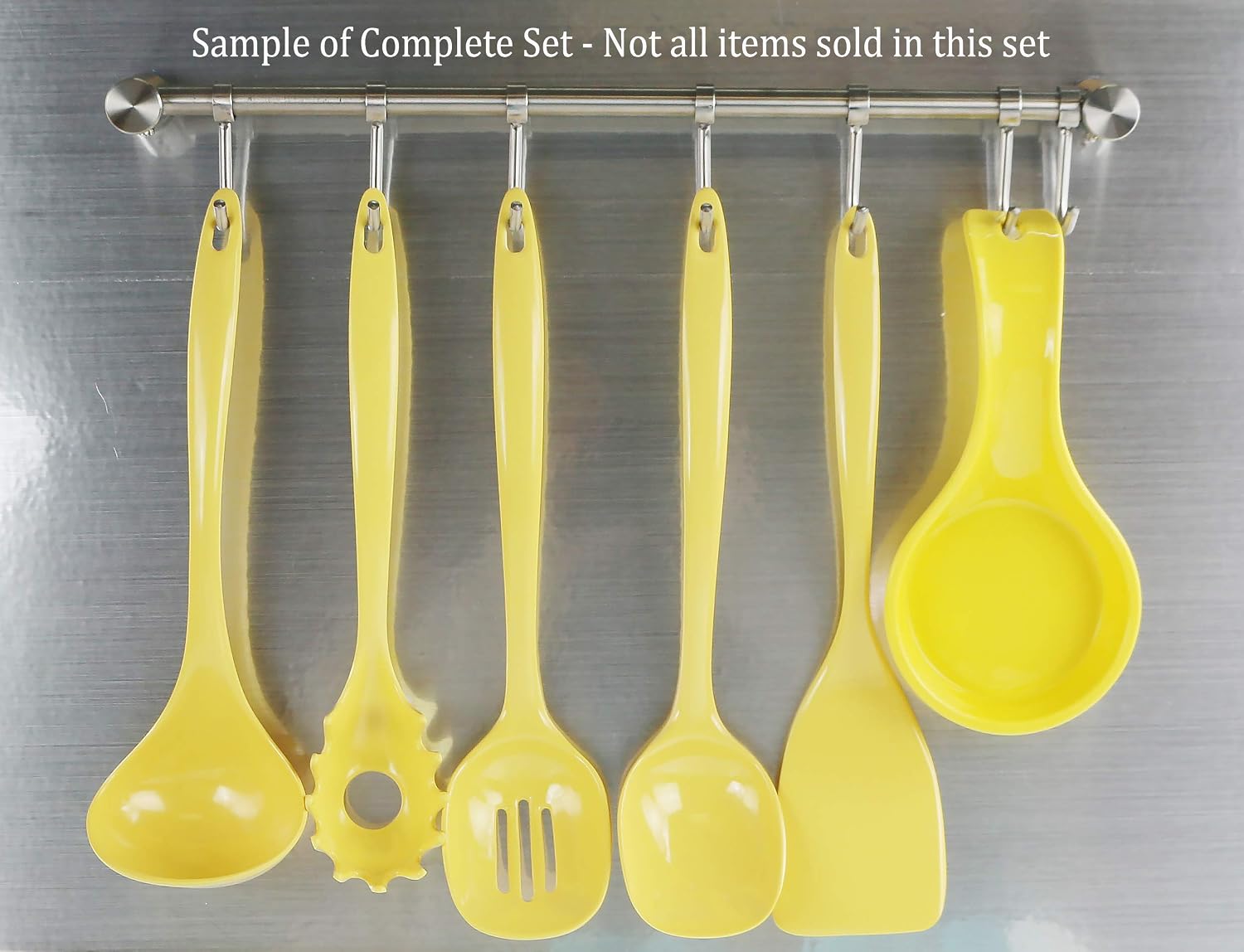 Spatula, Turner for Non-stick pans, Heat Resistant, Flipper, BPA Free Melamine Utensil with Ergonomic Handle by Reston Lloyd 11 inch, Lemon