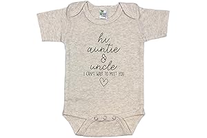 Auntie & Uncle Reveal Bodysuit - Surprise Announcement for New Pregnancy