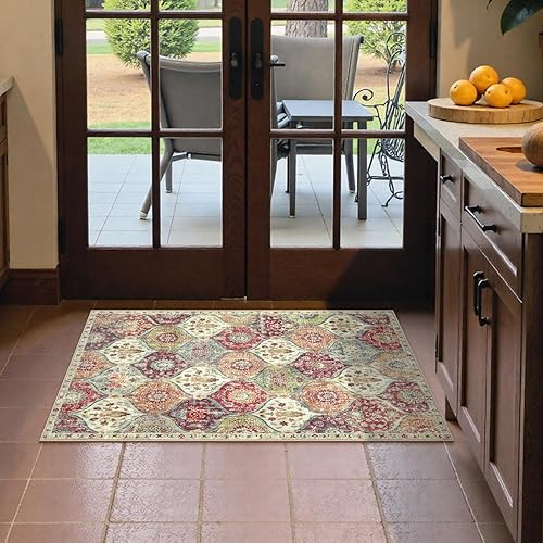 Vista 67 de Lahome - Alfombra de marroquí tejida, alfombra para cocina, pasillo, antideslizante, pasillo para entrada, pasillo de lavadero, dormitorio, 274 x