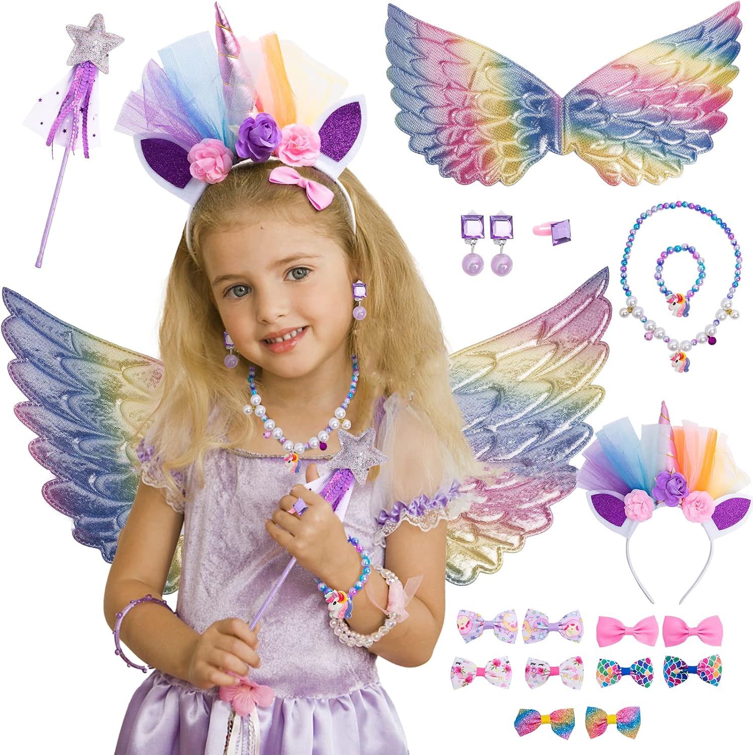 Amazon.com: Unicorn Wings for Girls 