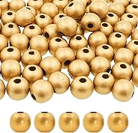 Vista 11 de Mandala Crafts - 2000 cuentas de madera redondas pequeñas de 6 mm para manualidades, suministros de macramé - Cuentas de madera natural sin terminar