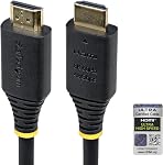 StarTech.com 10ft (3m) Certified Ultra High Speed HDMI Cable, 8K 60Hz/4K 120Hz, HDMI 2.1 Cord with HDR10+ / eARC, 48Gbps