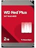 HDD Desktop Western Digital RED Plus 2TB NAS SATA6 5400RPM 64MB 3,5