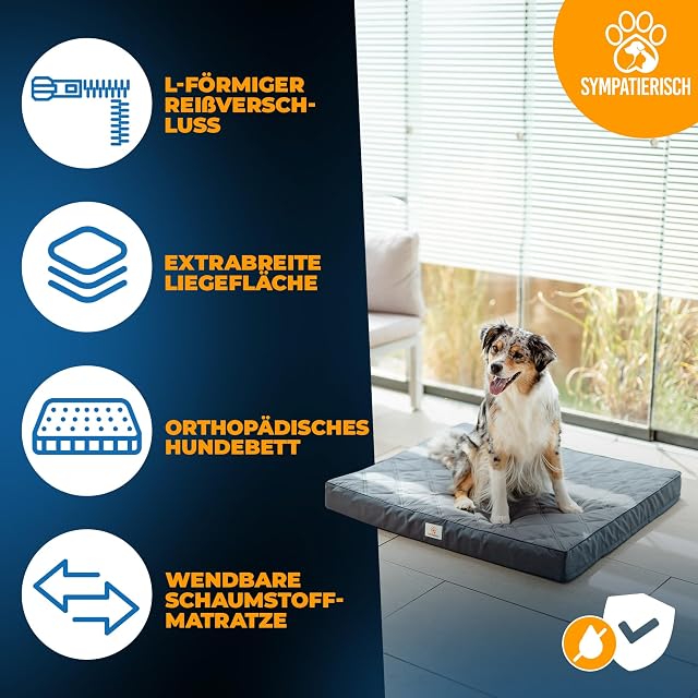 Foto 7 de 7 de Cama ortopédica para perros [resistente al agua]