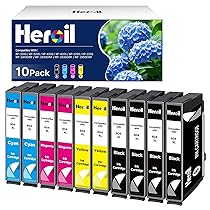 Heroil 604 604XL Cartuccia d’inchiostro Compatibile, Adatta per Cartucce Epson 604 604XL per Epson Expression Home XP-2200 XP-4200 XP-3200 XP-2205 XP-3205 Workforce WF-2930 WF-2910 WF-2950(10 Pack)