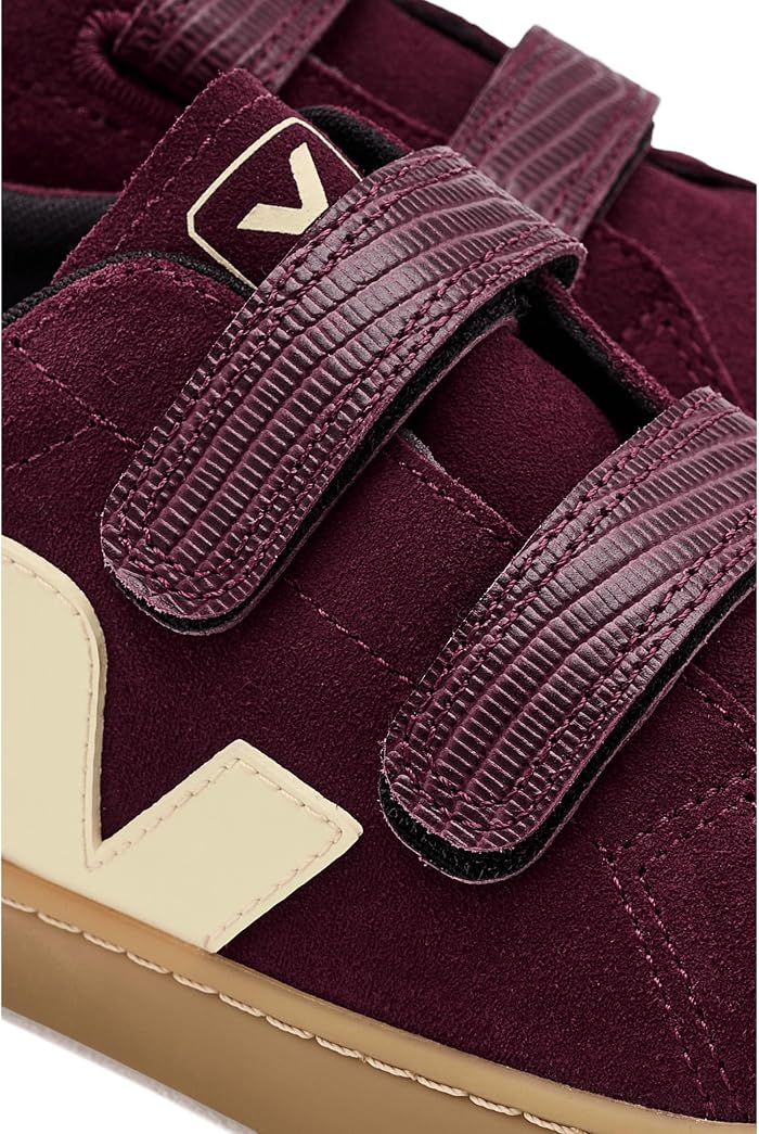 Детские кроссовки VEJA Small Esplar, цвет: Бордовый — фото 3