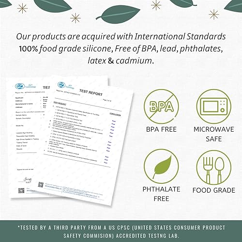 Miniatura 7 de Vaso para bebés y niñas, paquete de 2 vasos de entrenamiento de silicona para niños y niñas, irrompible, a prueba de derrames y dos asas, taza para