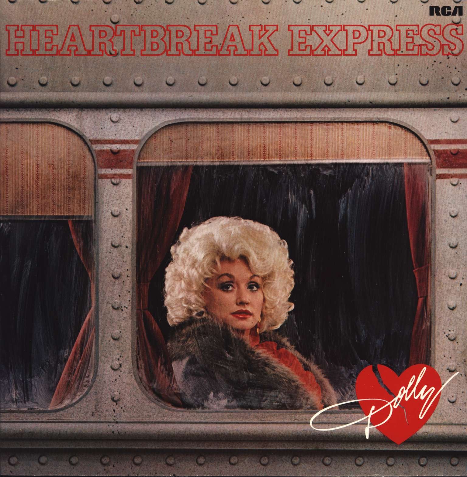 DOLLY PARTON-heartbreak express RCA (LP vinyl record)