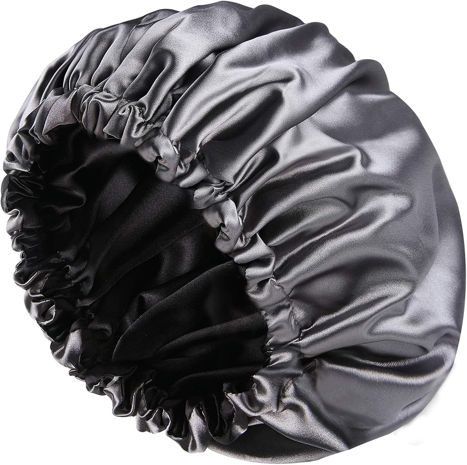 YANIBEST Satin Bonnet for Sleeping - Double Layer Adjustable Hair Bonnet for Curly Braids