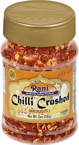 Miniatura 6 de Rani - Frasco de PET de 2 onzas (1.98 oz) de chile picado de pimiento rojo picado, todo natural, sin color añadido, apto para gluten, vegano, sin