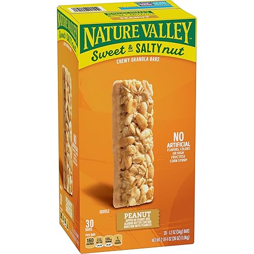 Miniatura 5 de Nature Valley Barra de granola de maní dulce y salado 12 onzas 30 unidades