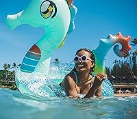 Vista 2 de PoolCandy Tubos inflables de piscina y anillos de natación para animales