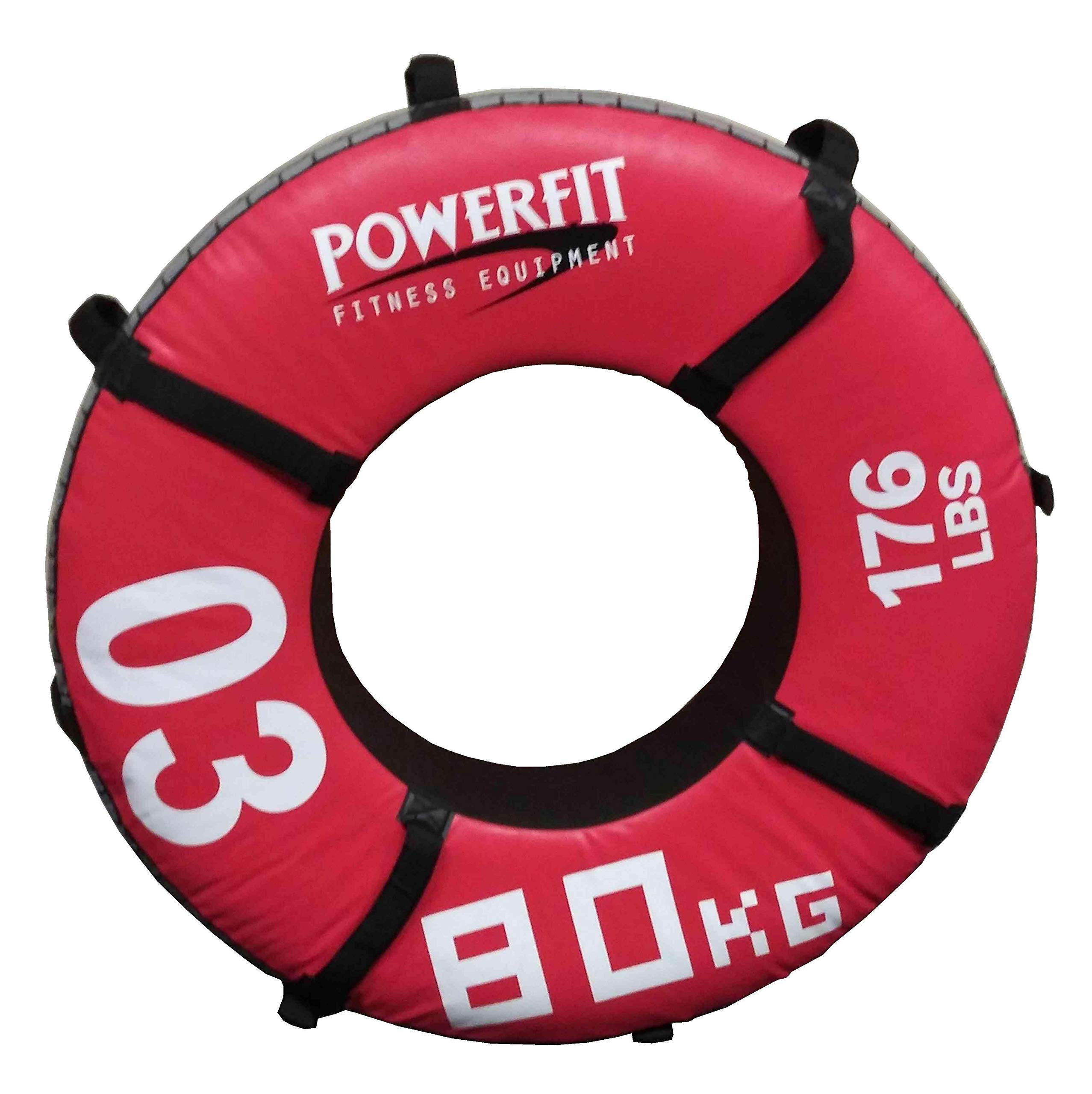 PowerFit Equipment KG Tire Flips for Commercial and Residential Fitness Studios