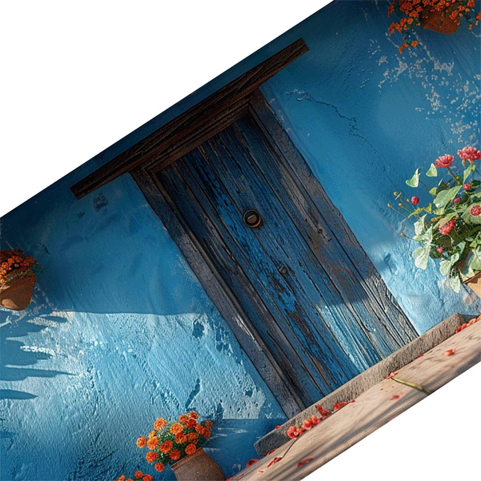 Porta Tappetino Mouse Gaming xxl 1200 x 600 mm, Tappetino Scrivania Blu Con Bordi Cuciti, Presa Stabile su Superfici Lisce, Impermeabile Antiscivolo Mouse Pad per Gaming Accessori PC, Regalo z2-7I
