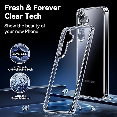 Miniatura 3 de CASEKOO Funda oficial original para Samsung Galaxy S24 Plus protección militar contra caídas de 10 pies tecnología antimanchas delgada mate