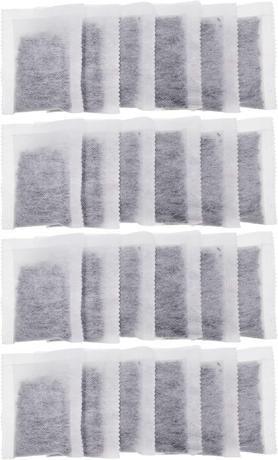 24 Pack Replacement Activated Charcoal Distiller Filters - Coconut Shell Activated Carbon Filter Sachets -Compatible with Megahome and Other Countertop Distillers