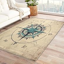 Donut Rug & Home Decor - Living Room Rug, Girls Rugs for Bedroom, Washable Rugs, 4x5 Large Rug, Non Slip Soft Low Pile Indoor Area Rug, Doughnut Carpet & Room Decorations
