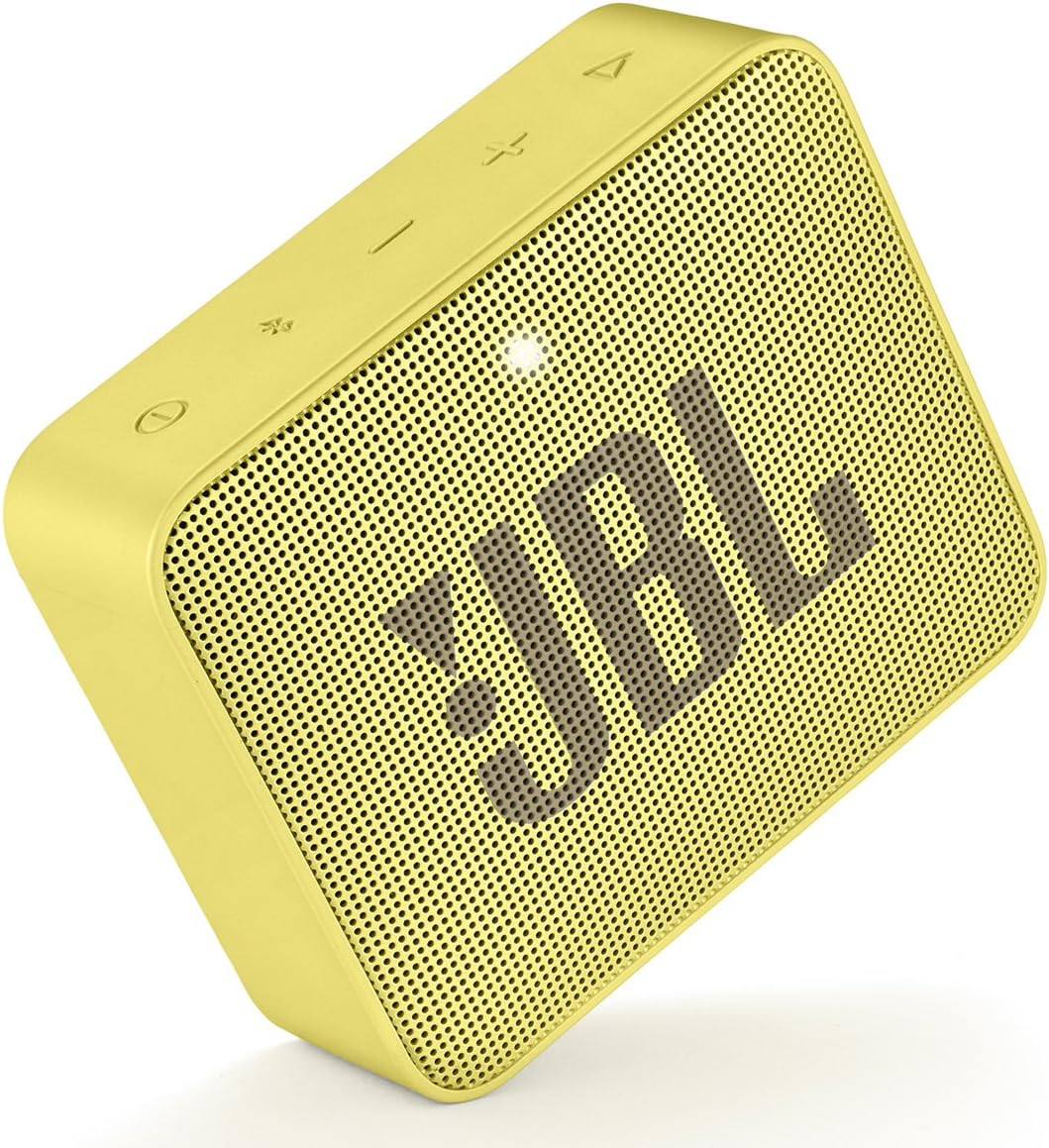 JBL JBLGO2SYL GO 2 Portable Bluetooth Waterproof Speaker (Yellow)