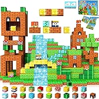 LUVTOY Costruzioni Magnetiche per Bambini - Blocchi Magnetici