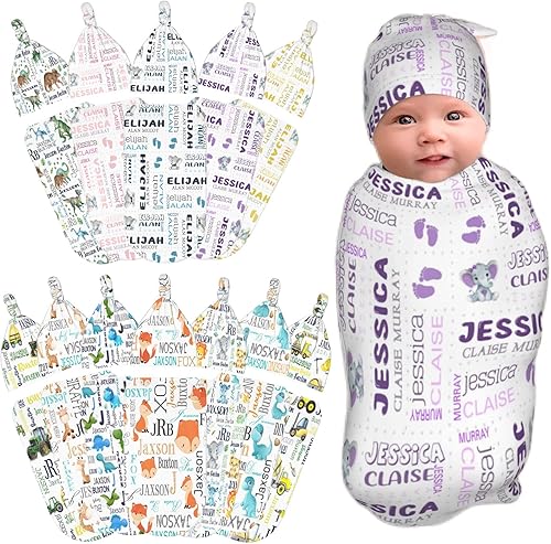 Miniatura 8 de Manta personalizada para bebé y niño con nombre, mantas de bebé personalizadas para niñas y niños con nombre, artículos personalizados para bebés,