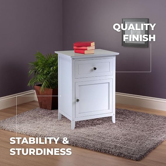 Winsome Eugene Accent Table, White
