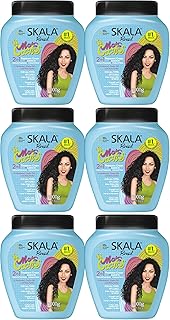 SKALA Mais Cachos for hair type 3ABC - 2 IN 1 Conditioning Treatment Cream & Cream To Comb 70.4oz, BLUE (Pack of 3)