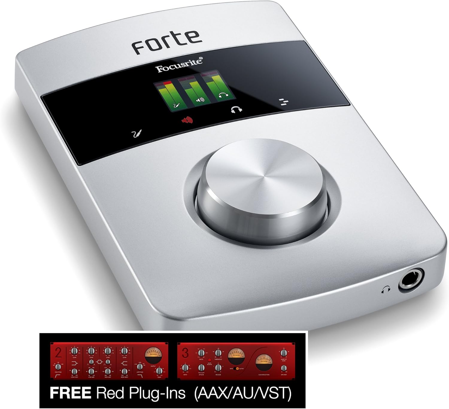 Focusrite Forte Premium USB Audio Interface front view