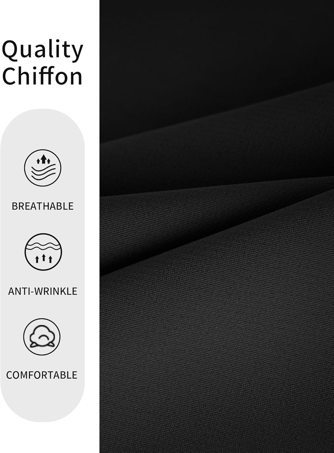 LingTing Women Ballet Chiffon Dance Skirt - Image 6