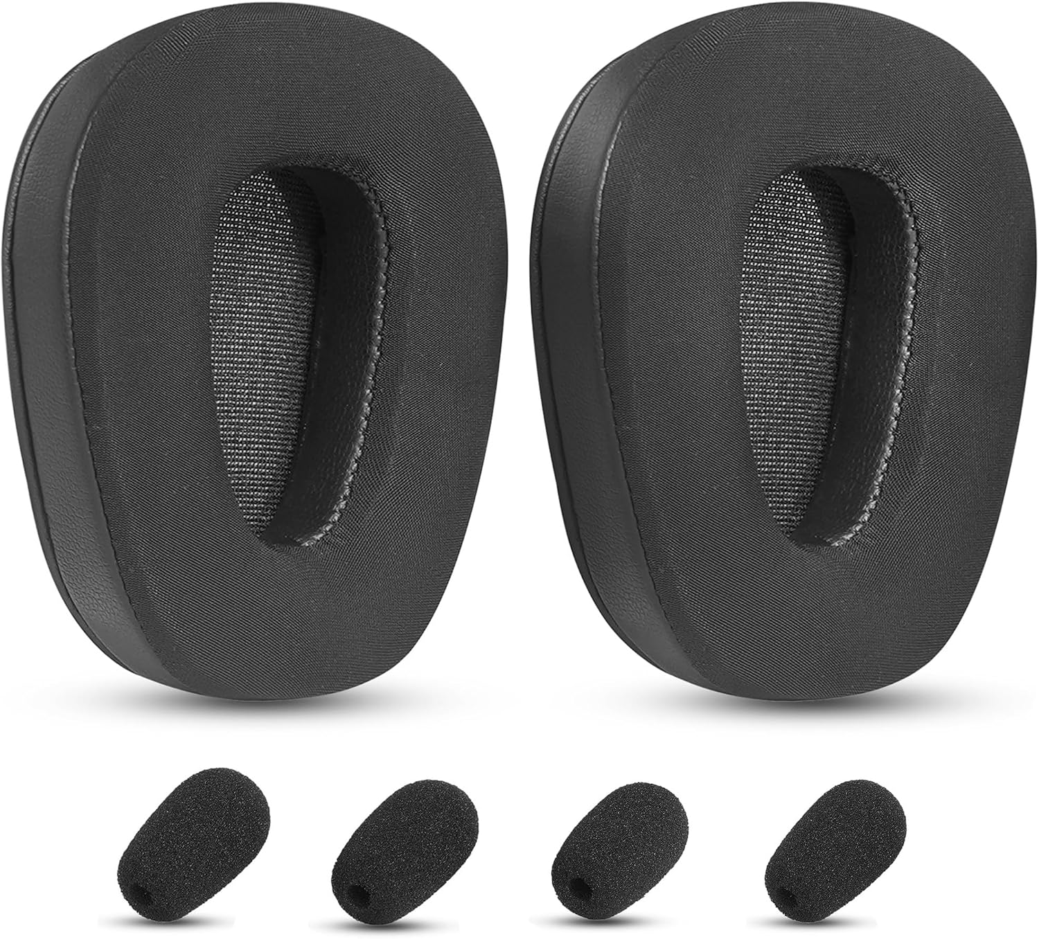 Cooling Gel Ear Pads Compatible with BlueParrott B650XT S650XT B650 XT Noise Cancelling Headset Gel-Infused Memory Foam Cushion with Breathable Ice Silk Fabric Replacement Earpads Cover-B650 CG Black