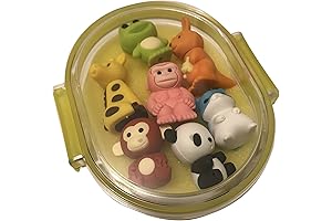 Iwako Japanese Box Set: Scrumptious Animals & Enigmatic Sea Life Erasers