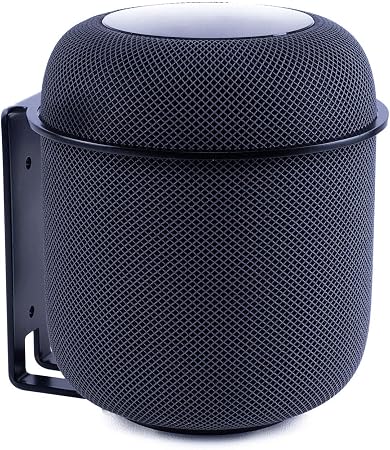 Vebos Supporto a Muro Apple Homepod Nero - Alta qualità e Un'Esperienza  ottimale in Ogni Camera -