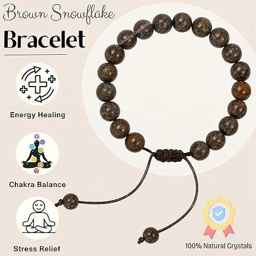 Miniatura 157 de Amazing Gemstone Crystal Bracelet for Women Men's Gifts - Protection Healing Crystal Bracelet - 8mm Gemstone Beaded Adjustable Bracelet Pulseras