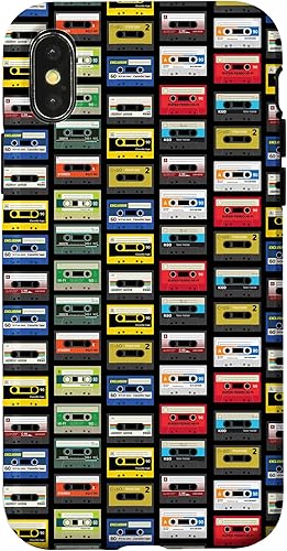 Miniatura 5 de iPhone 12 Mini Cassette Cintas Mixtapes 1980s Radio DJ Party Music Graphic Case