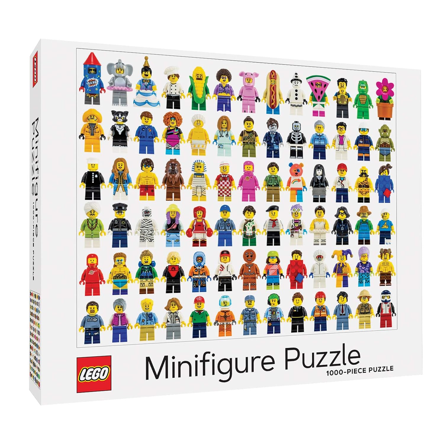 Chronicle Books Llc Lego Minifigure Puzzle: 1000-Piece – Adult Toy Review India (Iknoor World )