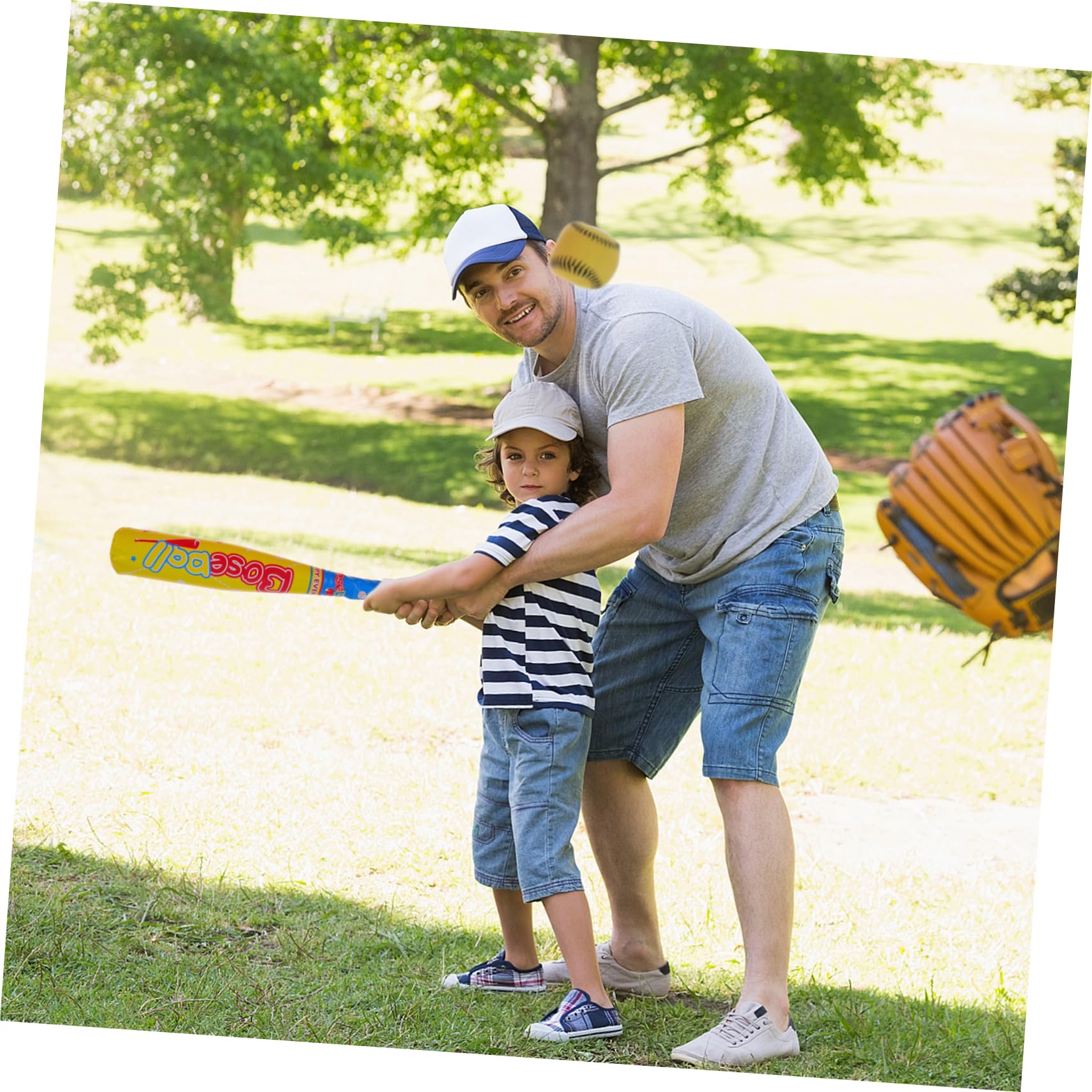 1juego Juguete De Béisbol para Niño Niña Incluye Bate y Juguete Educativo y Divertido para Actividades Al Aire Mejora La Coordinación y Reacciones Estilo Aleatorio