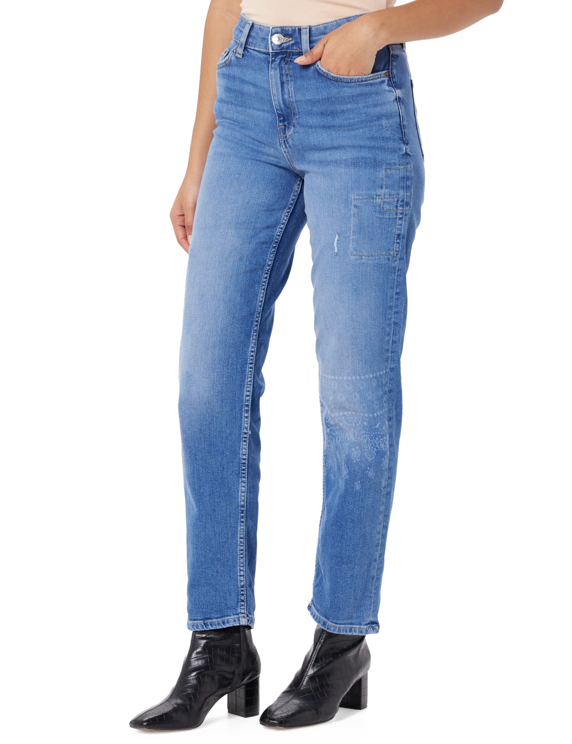 marks & spencer Women's Relaxed Fit Jeans-picture-41