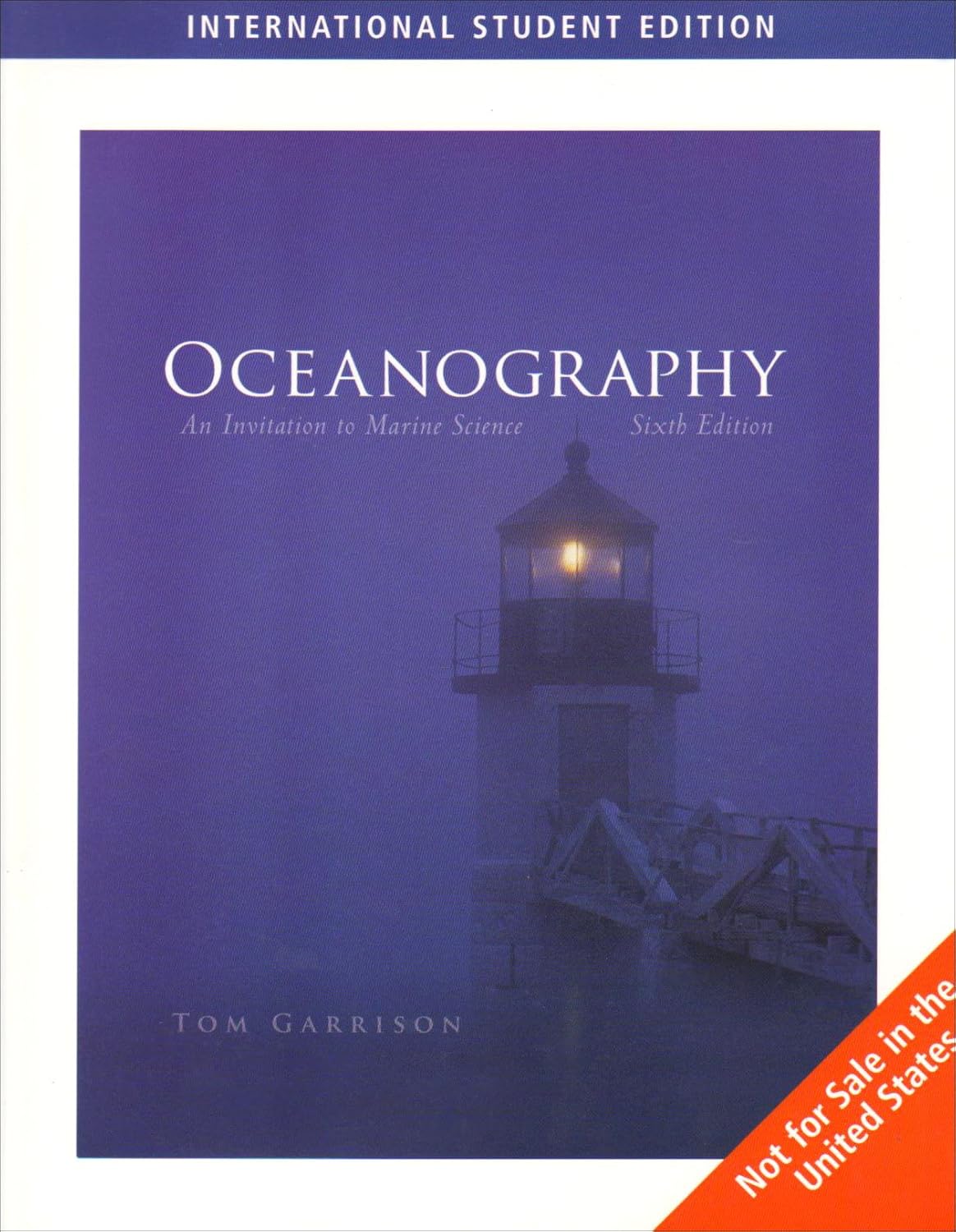 Oceanography (ISE) An Invitation to Marine Science Libros