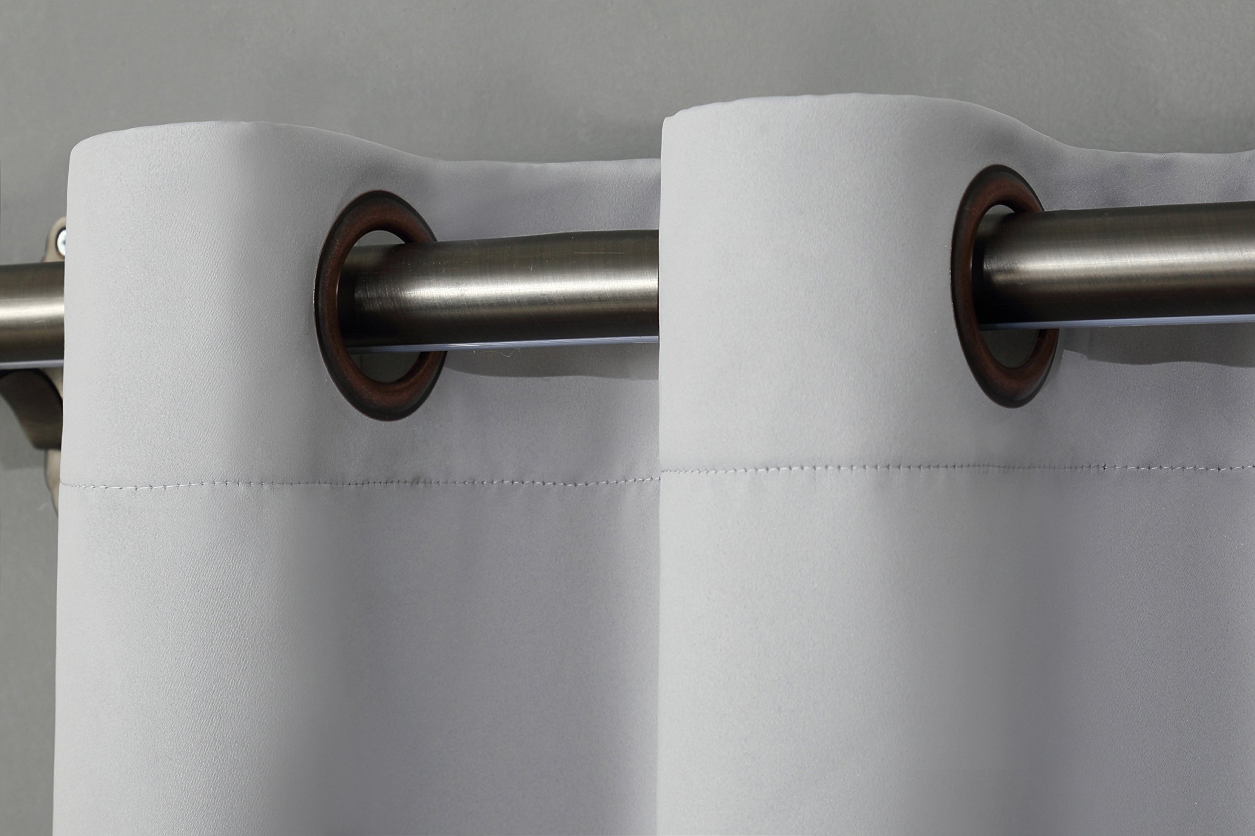 Tende Oscuranti Con Occhielli, Effetto Lino, Set Da 2 Pezzi, 245 X 140 Cm Colore Blu Opache With Occhielli Protection From Freddo Per Soggiorno Camera Da Letto Isolamento Thermal P 79204862 Cat 8431