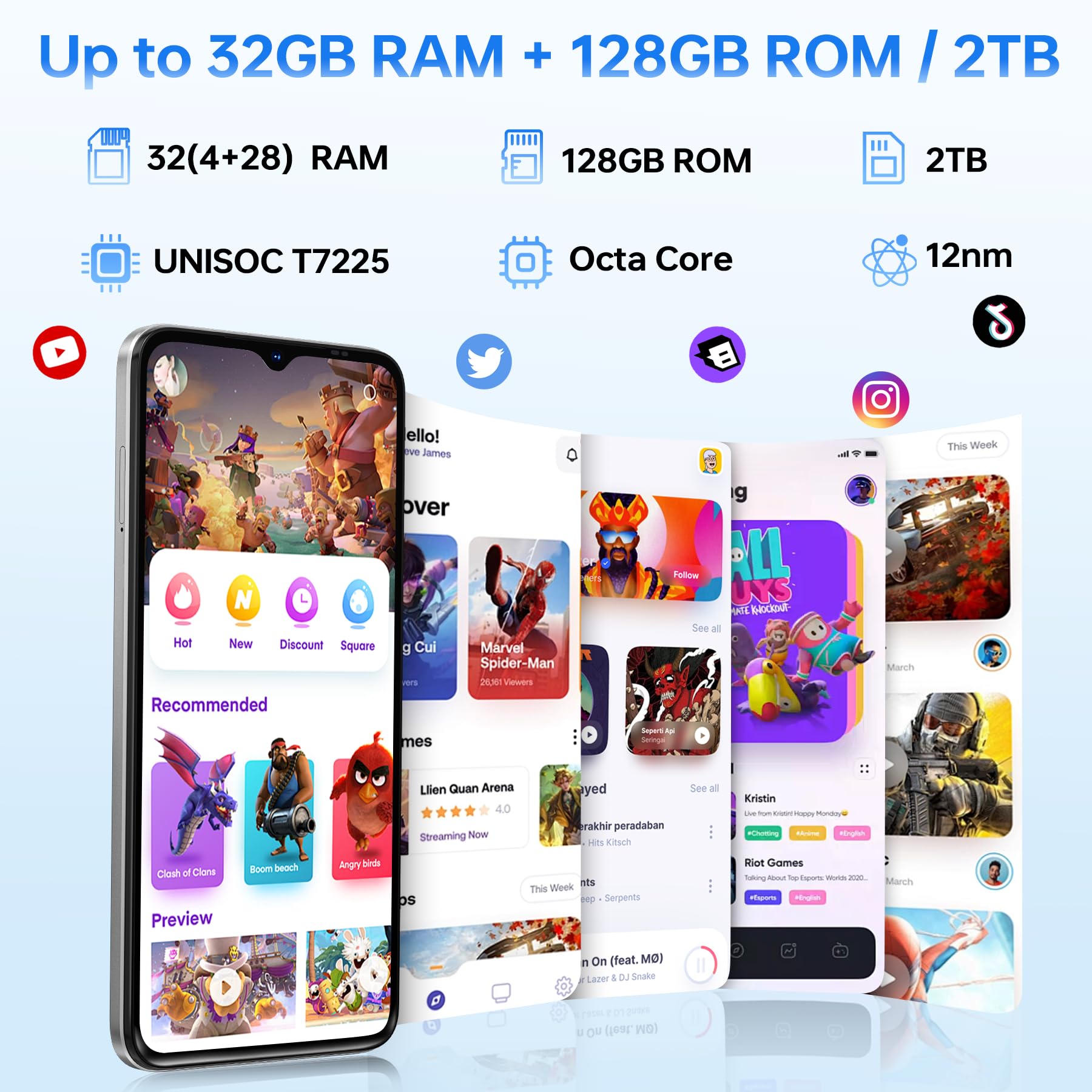 Amazon.com: DOOGEE Note 56 X PRO Android 16 Cell Phone Unlocked