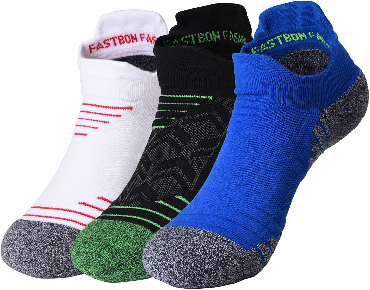 Short Compression Socks 10-20mmHg for Men&Women 1/2/3/6 Pairs Ankle Socks for Sports&Travel