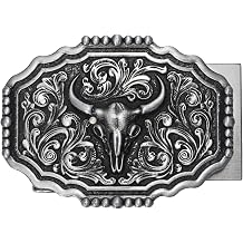 BELTROAD Western Cowboy Ratchet Belt Buckles for Men Women, Replacement Rodeo Texas Belt Buckle for 1.5" Slide Belt Straps
